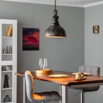 Hanglamp Saglam 3710 1-lamp Ø31cm goud antiek