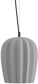 hanglamp Sahara, grijs, Ø 29 cm, keramiek, E27