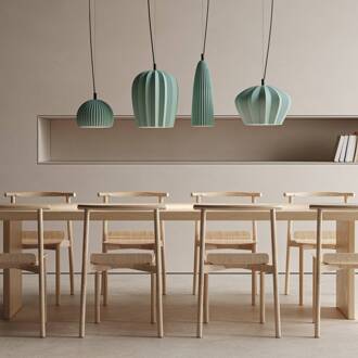 hanglamp Sahara, saliegroen, Ø 14 cm, keramiek E27