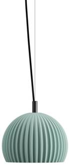 hanglamp Sahara, saliegroen, Ø 23 cm, keramiek E27