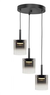 Hanglamp Salerno 3 lichts Ø 38 cm zwart