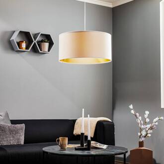 Hanglamp Salina, wit/goud Ø 50cm wit, goud