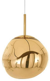Hanglamp Sanimex Njoy Met E27 Fitting 36 cm Inclusief 4W Lamp Glas Goud Sanimex