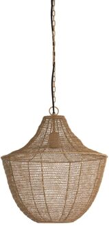 Hanglamp SHARIKA - Ø40x44cm - Bruin