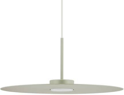 Hanglamp Simone, staal, saliegroen, Ø 40 cm, GX53