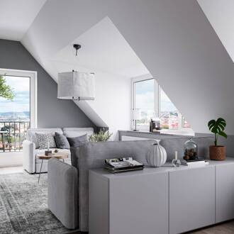 Hanglamp Softy Linnen kap Ø 60 cm zwart, wit