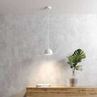 Hanglamp Sool, wit, Ø 15 cm, metaal