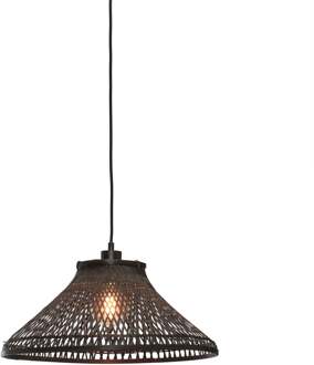 Hanglamp Tahiti - Bamboe Zwart - Ø45cm