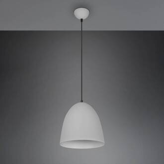 Hanglamp Tilda, 1-lamp, grijs, Ø 25 cm