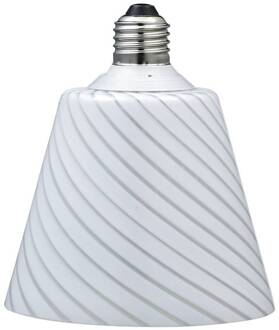 hanglamp Tilda, wit, Ø 12,5 cm, glas, stekker wit, beige