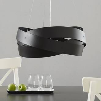 Hanglamp Tornado Ø 50 cm zwart, 3-lamps