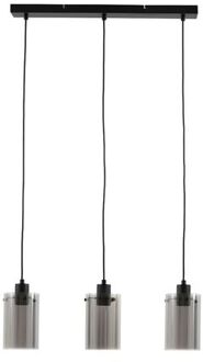 Hanglamp VANCOUVER - 65x12x18.5cm - Zwart