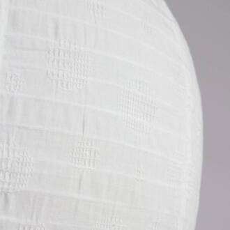 hanglamp Verona, wit, Ø 35 cm, stof, E27-LED