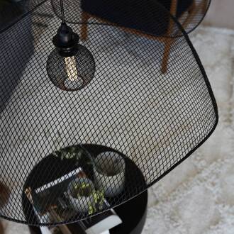 Hanglamp Vivi, Ø 61 cm, zwart, metaal