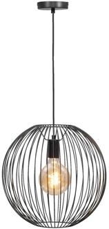 Hanglamp Xavier - 150xØ40 Cm - Metaal - Zwart