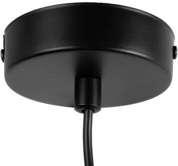 Hanglamp Yumak, zwart, Ø 26 cm, kabel, 1-lamp