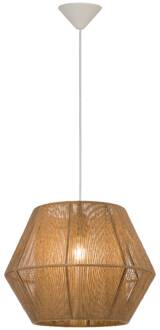Hanglamp Zaira in beige beige, zwart
