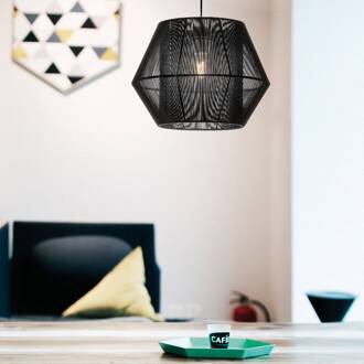 Hanglamp Zaira in zwart