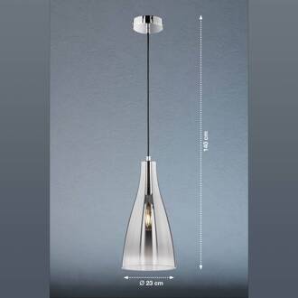 hanglamp Zeal chroom Spiegel ⌀23cm E27 60W
