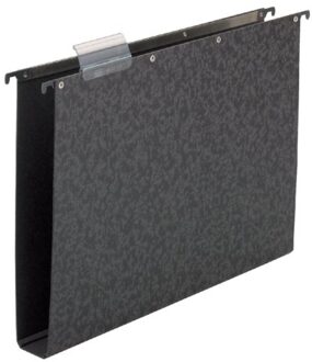 Hangmap elba vertic folio 40mm hardboard zwart