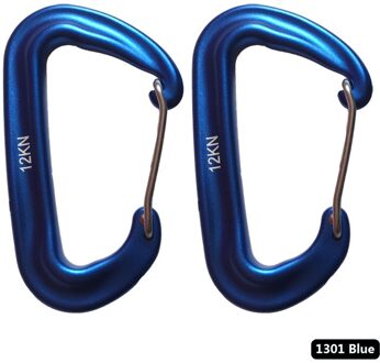 Hangmat Karabijnhaken En Haken, Lente Clip Karabijnhaak Met Moer, Carbine Haak, Karabijnhaak Voor Outdoor Camping blauw