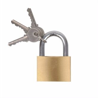 Hangslot 40 mm messing - Action products