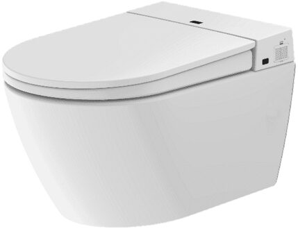 Hangtoilet Allibert AquaSmart met Softclose en Reinigingssysteem Wit