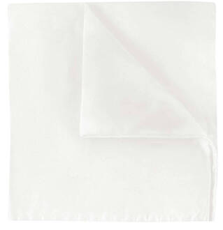 Hanky pochet van zijde Gebroken wit