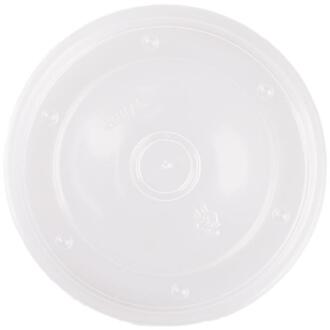 Hanlin Wegwerp voedsel container 8 oz-16 oz kraftpapier soep emmer 500 stuks/carton voor soep plastic cap