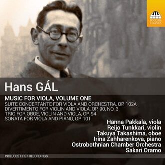 Hanna Pakkala - Hans Gál: Music for Viola CD