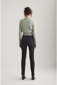 Hannah dames regular-fit jeans black vintage - maat 27-34 Zwart