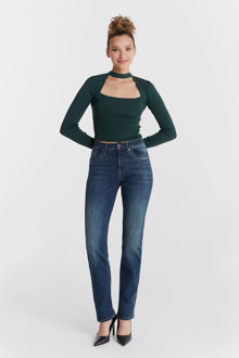 Hannah dames regular-fit jeans green way Blauw - 30-32
