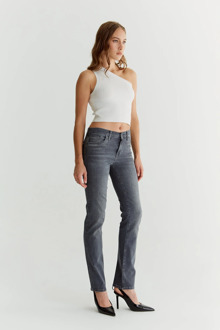 Hannah dames regular-fit jeans smoke grey Grijs - 34-30