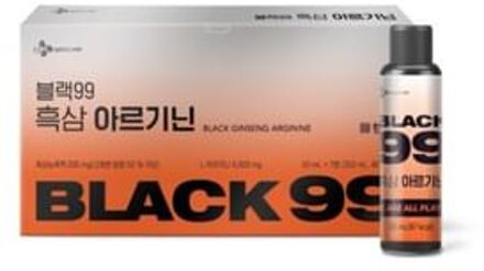 Hanppuri Black99 Black Ginseng Arginine 50ml x 7 bottles