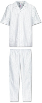 Hanro Carl tweedelige pyjama Hanro , Gray , Heren - Xl,L,M,S