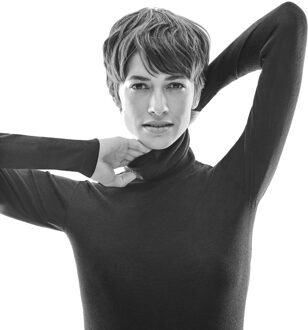 Hanro Coltrui met opstaande kraag Hanro , Black , Dames