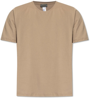 Hanro Cotton T-shirt Hanro , Beige , Heren - 2Xl,Xl,L,M