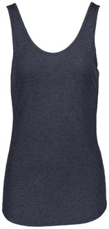 Hanro Dames Cotton Seamless Tank top Deep Navy 071604 blauw - 38-40)