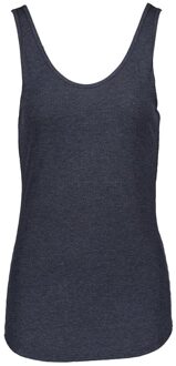 Hanro Dames Cotton Seamless Tank top Deep Navy 071604 blauw - 46-48)