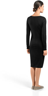 Hanro Dames Kleding Knits jurk zwart 078377 - S