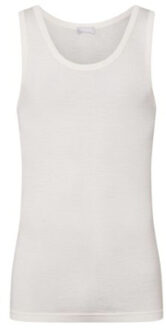 Hanro Heren Ski ondergoed Wol & Zijde Tanktop Cygne 073400