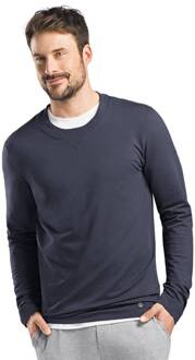 Hanro Heren Sleep & Lounge Living Leisure sweatshirt blauw - M