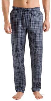 Hanro Heren Sleep & Lounge Night & Day lange broek blauw 075436 - 54-56