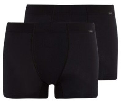 Hanro herenondergoed Cotton Essentials 2pack boxer zwart 073079 070019-Zwart - 48-50