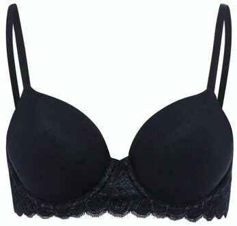 Hanro Lingerie BH's Moments Padded T-shirt BH zwart 071503 - 70C