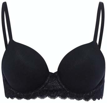 Hanro Lingerie BH's Moments Padded T-shirt BH zwart 071503 - 70D