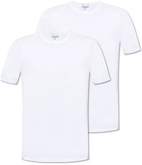 Hanro T-shirt tweepak Hanro , White , Heren - 2Xl,Xl,S