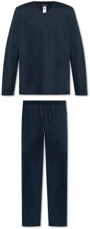 Hanro Tweedelige pyjama Hanro , Blue , Heren - L