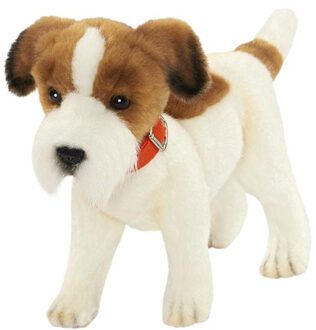 Hansa Jack Russel Knuffel - 31 cm - pluche - honden knuffeldier
