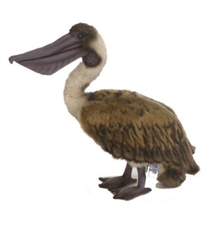 Hansa Pluche Bruine Pelikaan Knuffel 38 Cm Multikleur